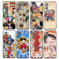 hot anime one piece for xiaomi redmi k50 k40 gaming k30 k30s k20 pro 5g 10x tpu soft silicone black phone case cover coque capa