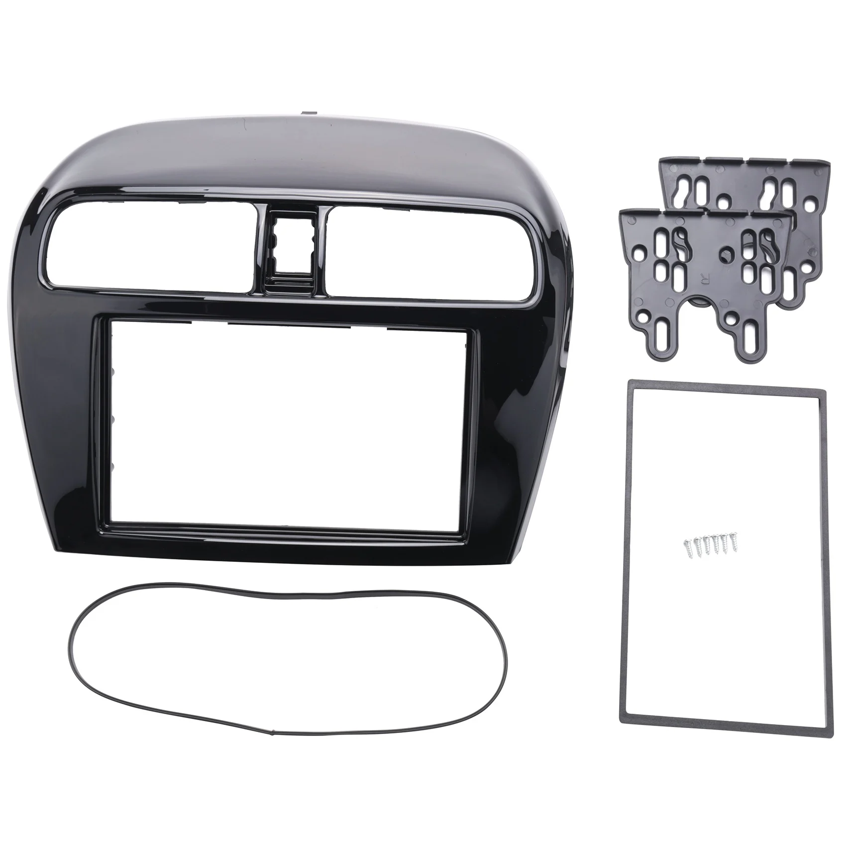 

Double Din Fascia for Space Star Attrage Radio Stereo Panel Dash Mounting Installati
