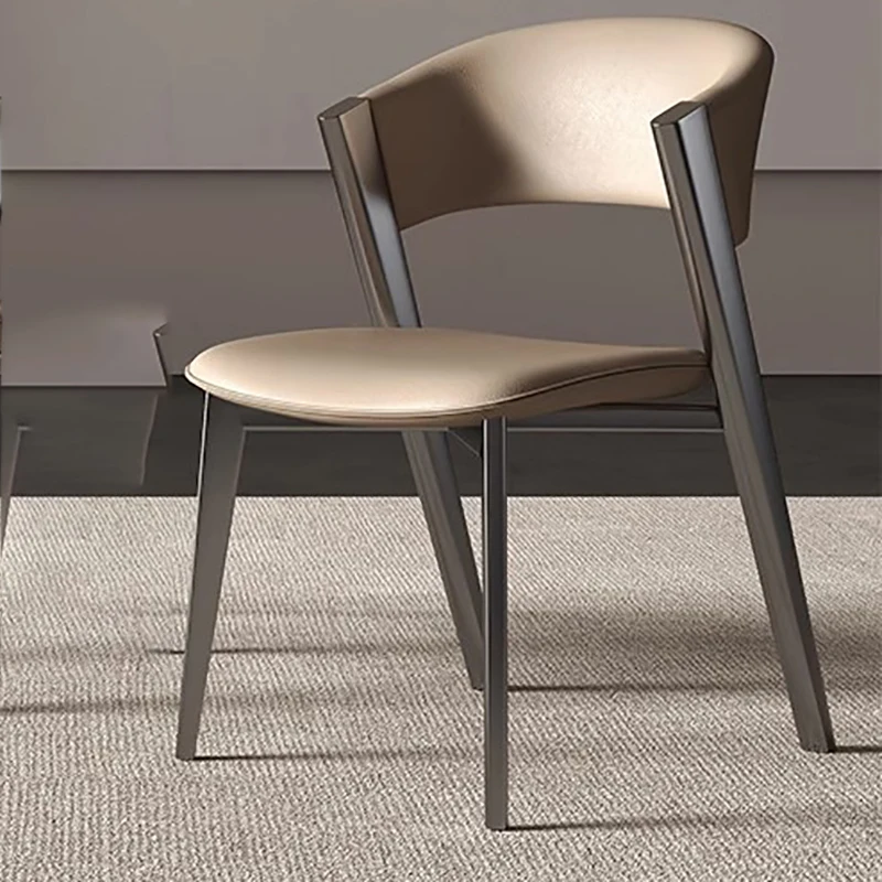 

Cozy Easy Dining Chairs Luxury Single Seater Minimalist Pedicure Dining Chairs Lounge Retro Chaise Sillas De Oficinas Sofas