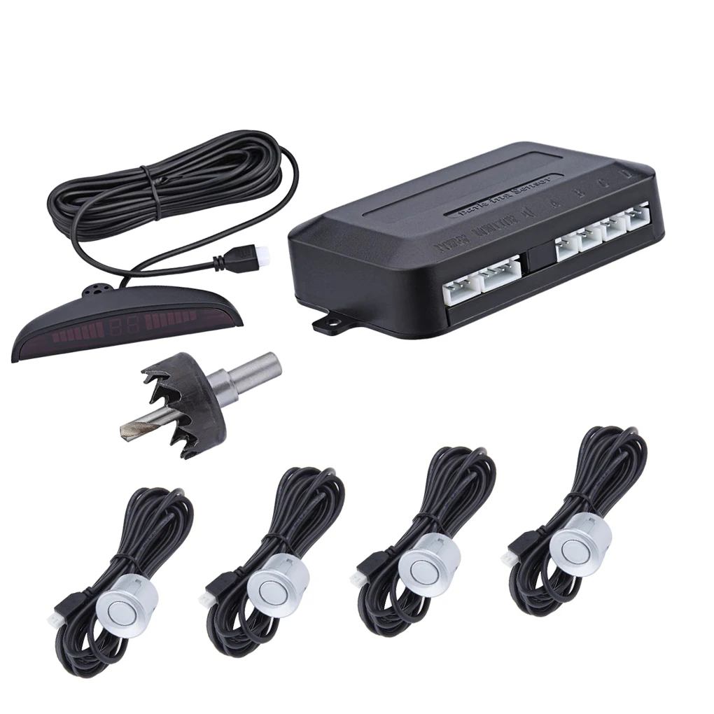 

Парковочный датчик, 12 В, 0,5 Вт, удобный датчик установки, устройство для обнаружения радара, автоматическое запуск, ручная работа, парка, допо...