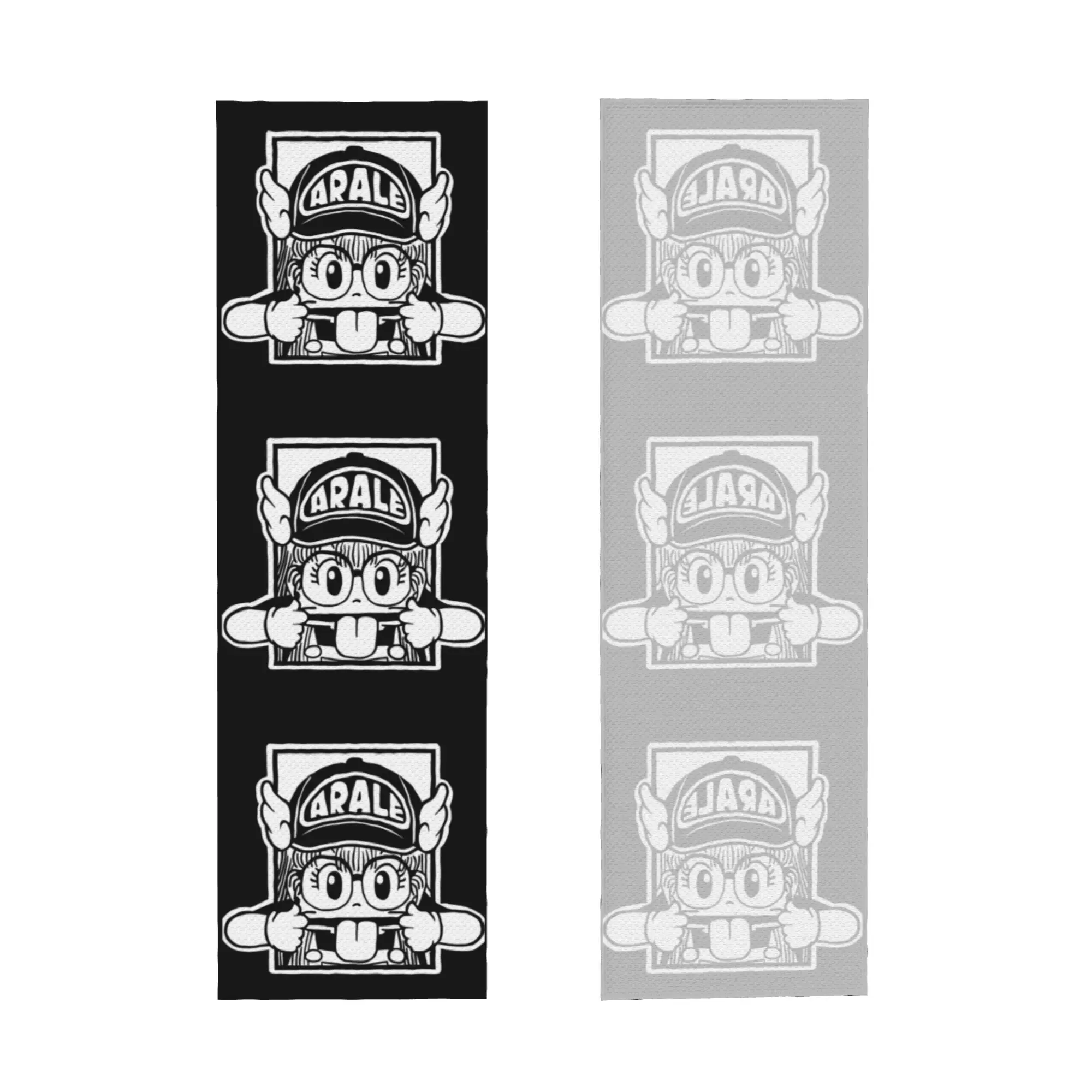 Фото Охлаждающее полотенце Arare Arale Purple Dr Slump для пляжа, спорта, йоги, кемпинга, освежающий спортивный шарф, полотенца для лица №2