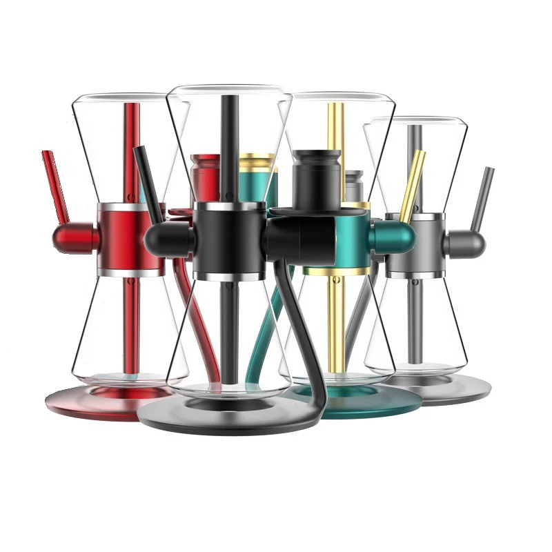 

Newest 360° Gravity Hookah Arabic Hookah Glass Hookah Pipe Shisha Chicha Narguile Set Gift Box Package Pretty Gift