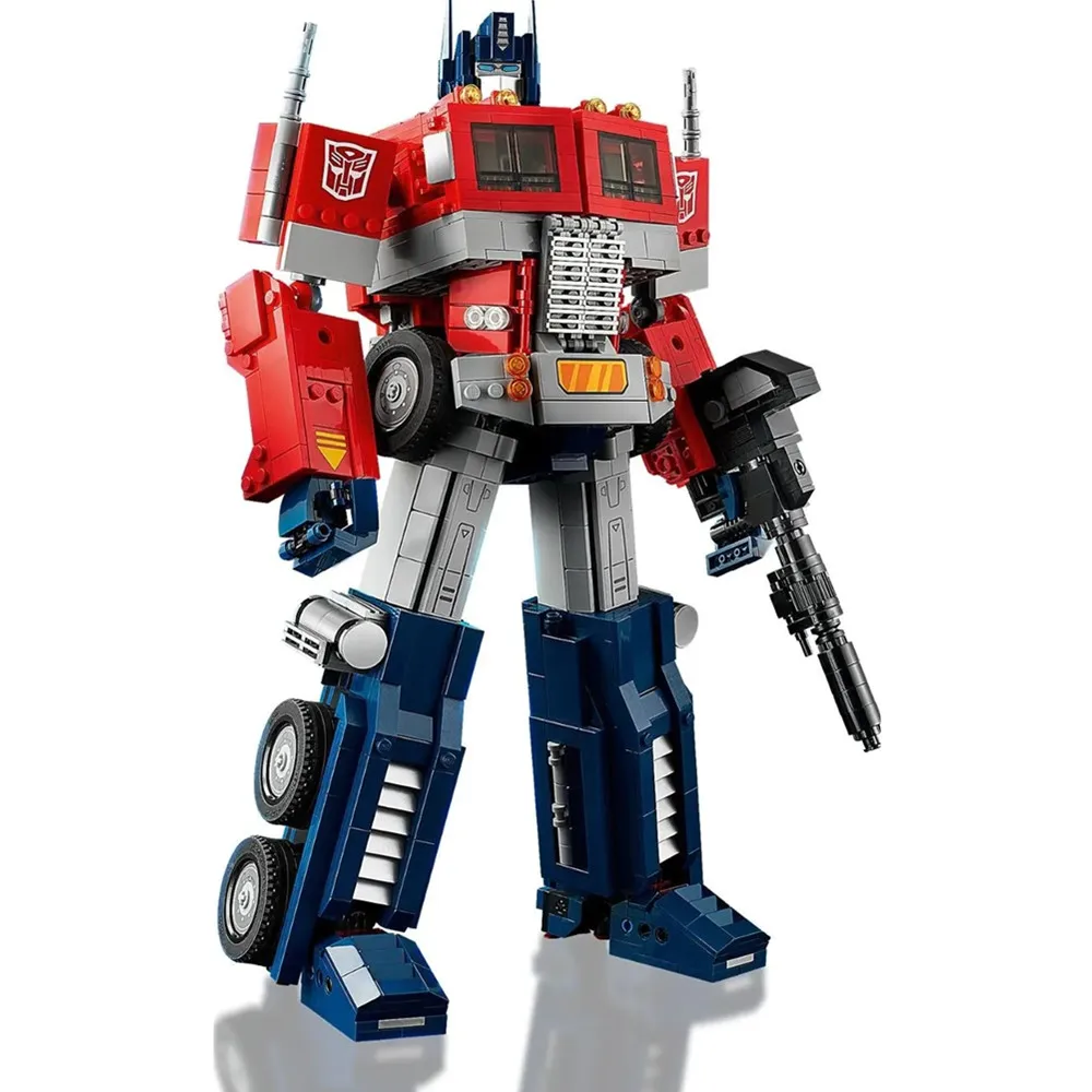 

1508PCS Transformation Robot Car Toys 10302 Optimus Prime Truck Autobot Deformation Movies Building DIY Model Blocks for Kids