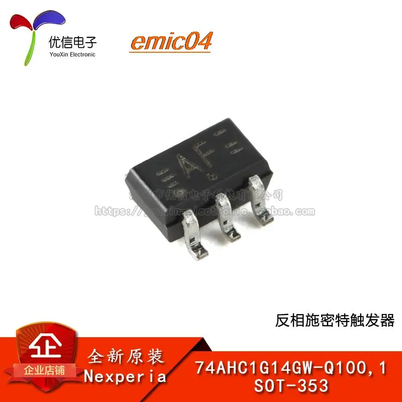 

20 шт., Оригинальные запасные части 74AHC1G14GW-Q100,1 SOT-353