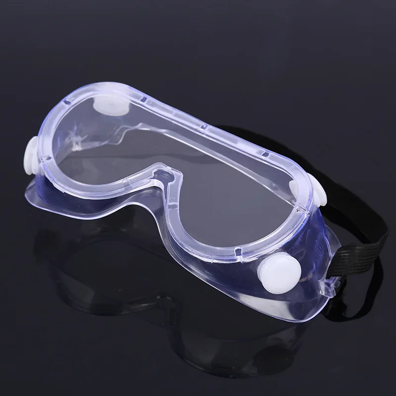 

New Clear Vented Safety Goggles Eye Protection Protective Lab Anti Fog Glasses