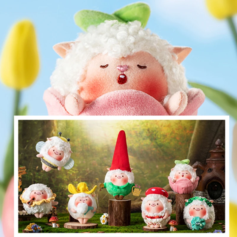 POPMART Летающий дундун Весенняя серия сада фотоигрушки загадочная коробка