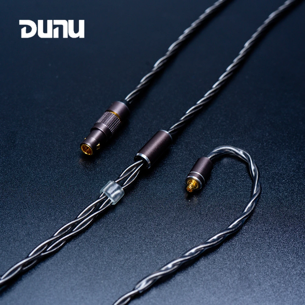 

DUNU DUW02S DUW-02S высокочистый Модернизированный кабель для наушников с посеребренным медным проводом OCC для DK2001/titan s/Falcon Pro