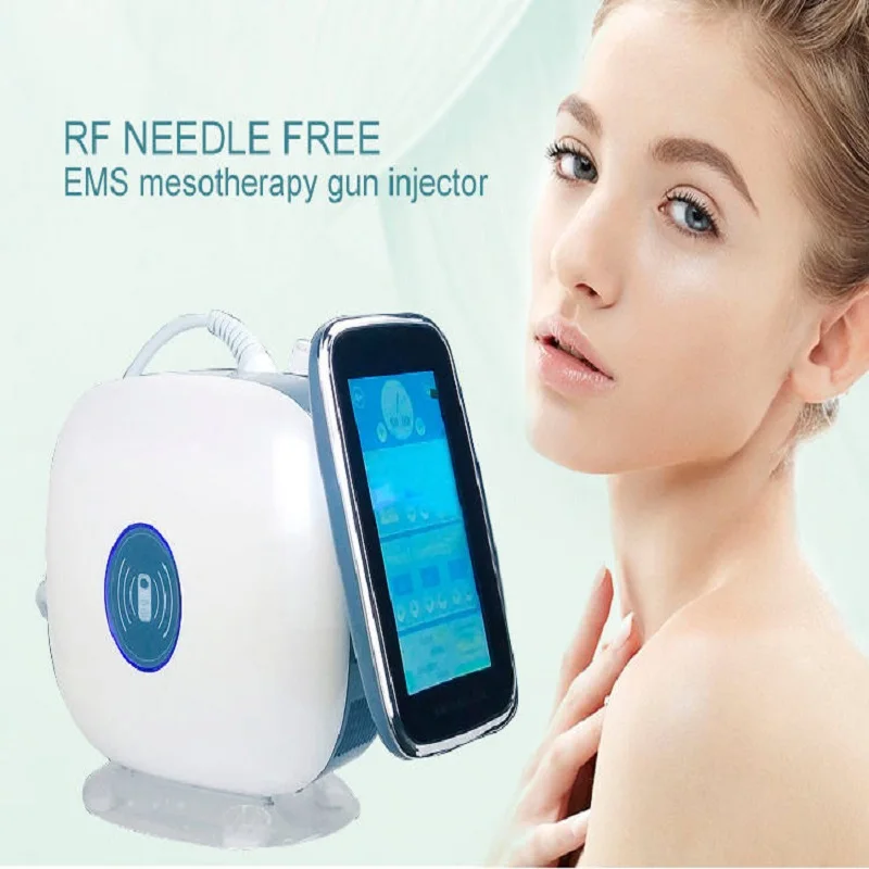 

Water Meso RF Injector Nano Hydra Injector Portable EMS Mesotherapy Machine Hydrolifting Gun Face Lifting Tighten Rejuvenation