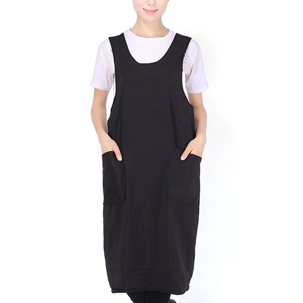

Apron Hair Salon Stylist Womencutting Haircut Aprons Barber Barbers Chef Cape Cooking Work Kitchen Adult Smockrobe Black Smocks