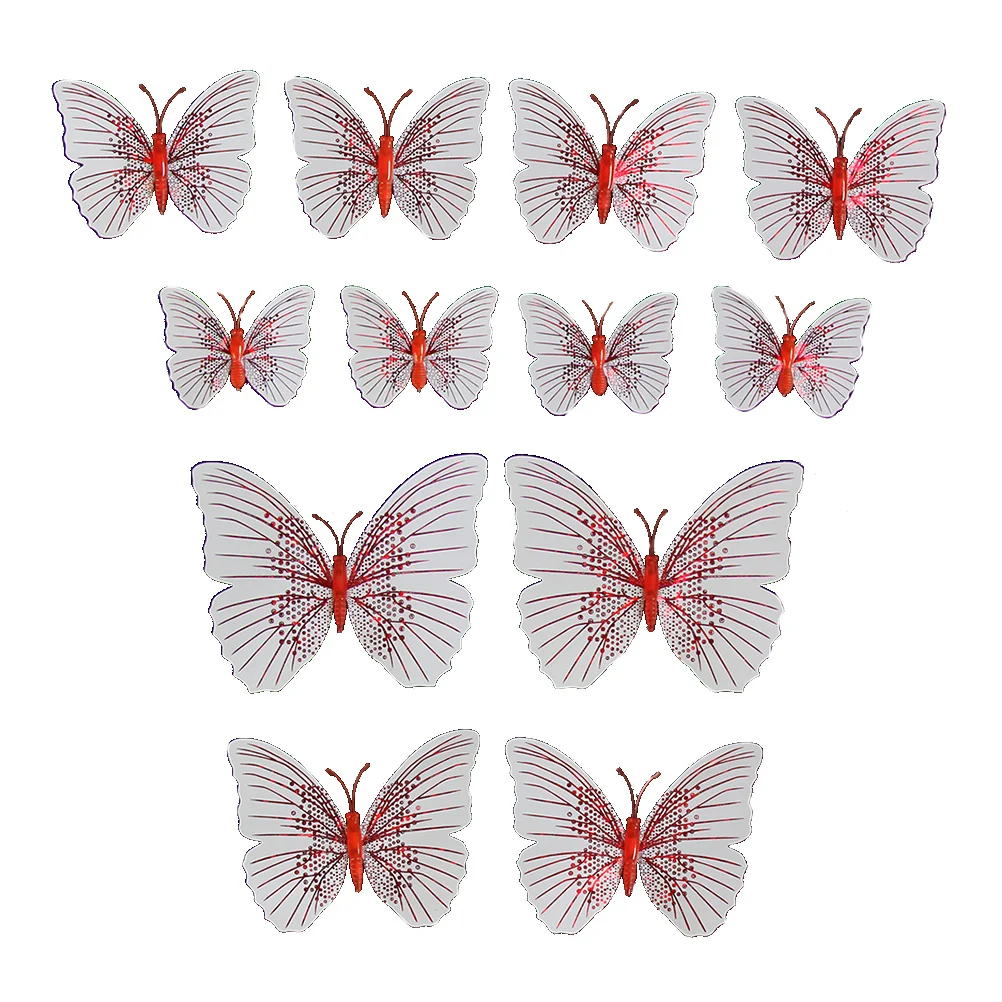 

Fridge Magnet Magnets Refrigerator Sticker Decal 3D Pvc Cabinet Decor Locker Pattern Waterproof Fruit Yellow Dragonfly Insects