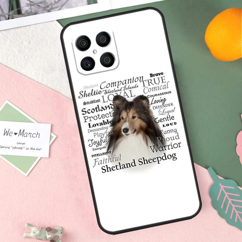 Чехол Shetland Sheepdog Dog для Honor X9b X8b X9a X8a X8 X9 X9c 50 70 90 Lite 200 Pro Magic 7 5 6 Cover