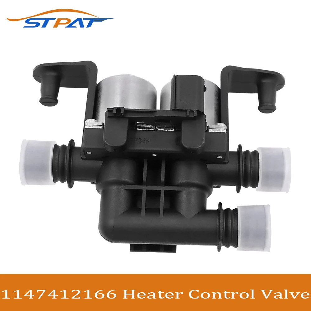 

STPAT 1147412166 Heater Control Water Valve 64 11 6 910 544 for BMW X5 E53 E70 F15 X6 E71 F16 4.4i 4.8i 35iX 40iX 64116910544