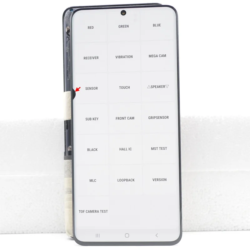 Tanie Oryginalny LCD Do Samsung Galaxy S20 Plus Ekran Dotykowy LCD Digitizer Do Samsung Wyświetlacz S20 + G985 G985F AMOLED Ekran Naprawy Część