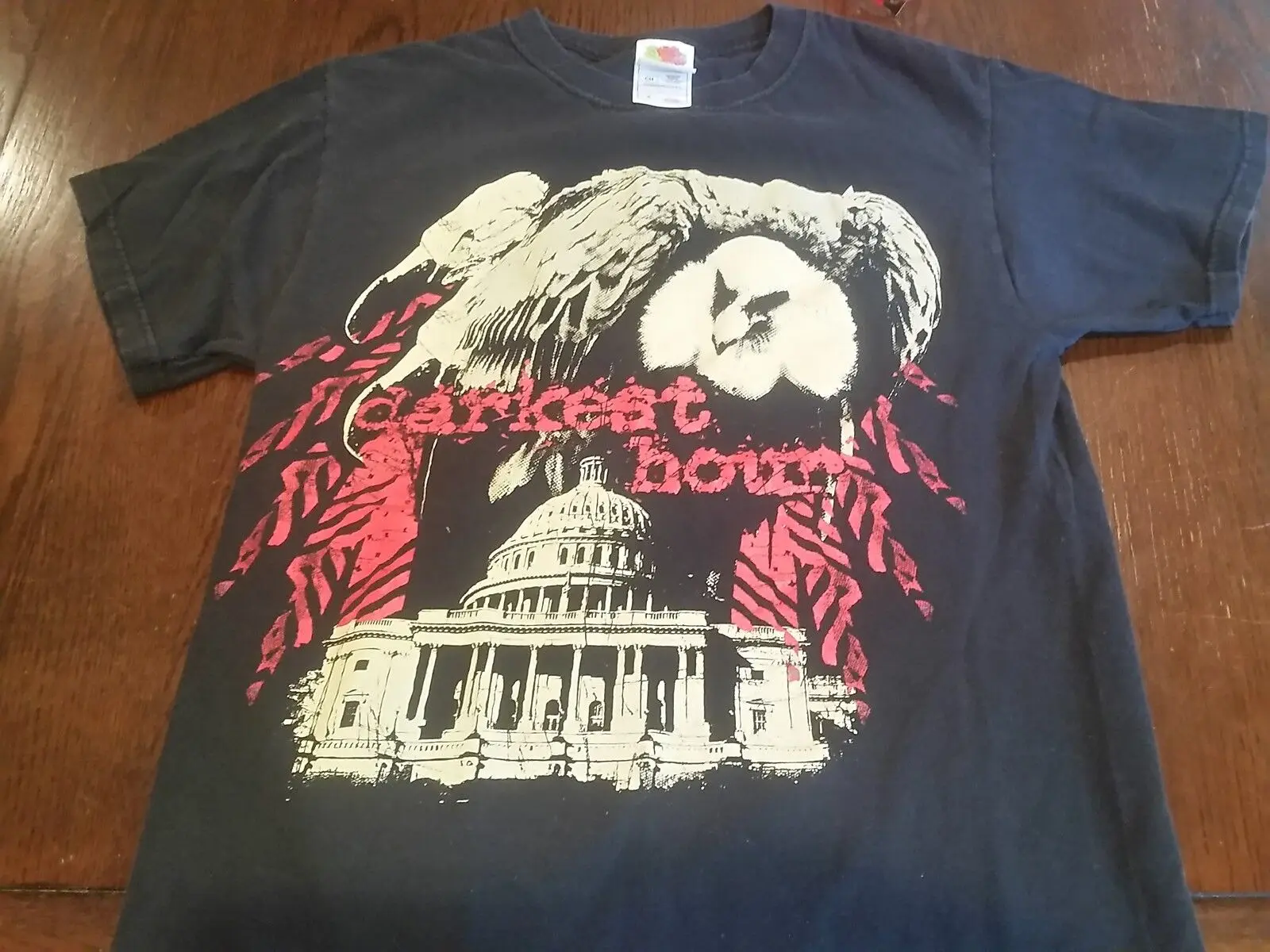 Женская редкая темная рубашка из черного металла