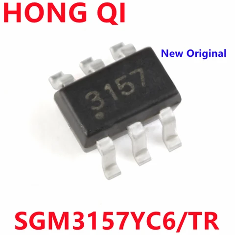 10 шт. новый оригинальный SGM3157YC6/TR SGM3157YC6 SGM3157 SC70-6 SMD аналоговый коммутатор мультиплексор IC