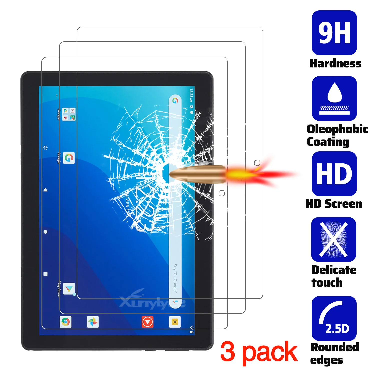 

Для Onn 10,1 "Tablet Pro Screen tector, защитная пленка из закаленного стекла (модель: 100003562)
