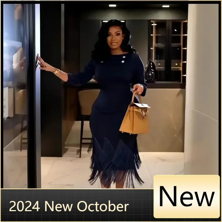 Модная женская одежда из Турции африканские вечерние платья с кисточками