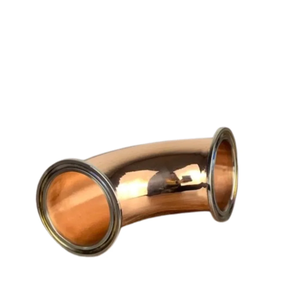 Зажим 4 дюйма (102 мм) od119мм медный Колено 90 градусов подходит для домашнего