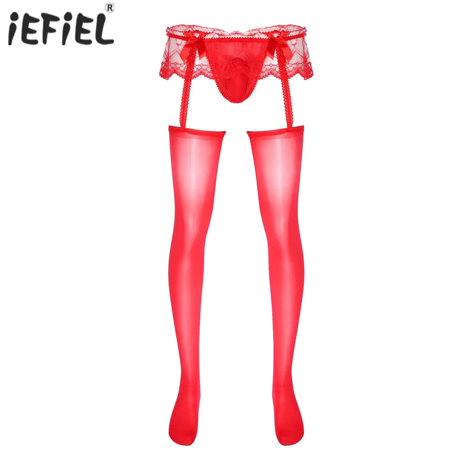

Гей-мужские сексуальные прозрачные кружевные чулки с оборками, чулки, колготки, нижнее белье, чулки, нижнее белье, женское белье, ночное белье с подвязками