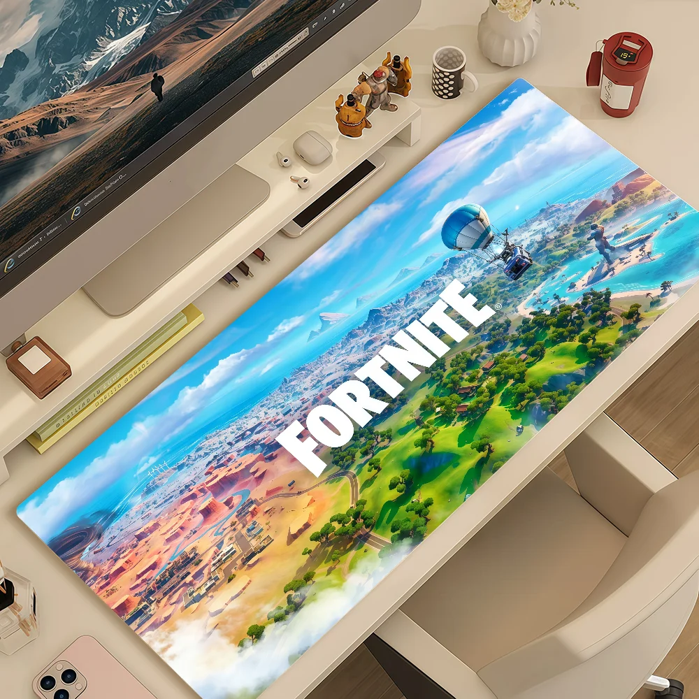 Игровой коврик для мыши F-FORTNITE, нескользящий, с прошитыми краями, для офиса, учебы, игр, утолщенный, большой, для письма, игровой коврик для мыши. (art.: 3920dd0de43a2) - 3920dd0de43a2