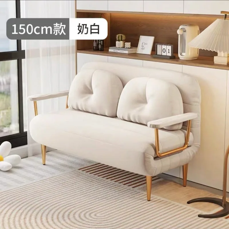 

2023 New Cloud Foldable Sofa Bed Dual Use Single Small Unit Balcony Living Room Multifunctional Telescopic Bed home furniture