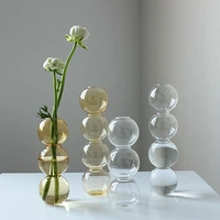 home decor vase room decor decoration flower vase ornaments for home clear flower pot wedding decoration hydroponic container