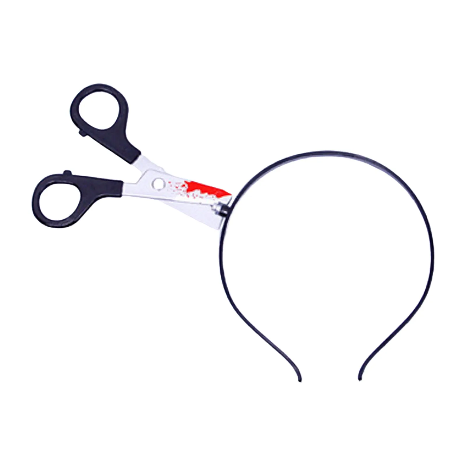 Страшная одежда головной светильник ножницы повязка на голову реквизит для