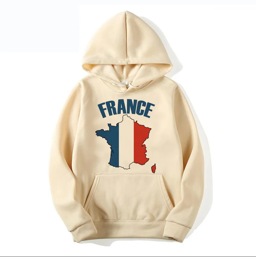 

French hoodies female streetwear anime Ulzzang graphic female pullover Korea