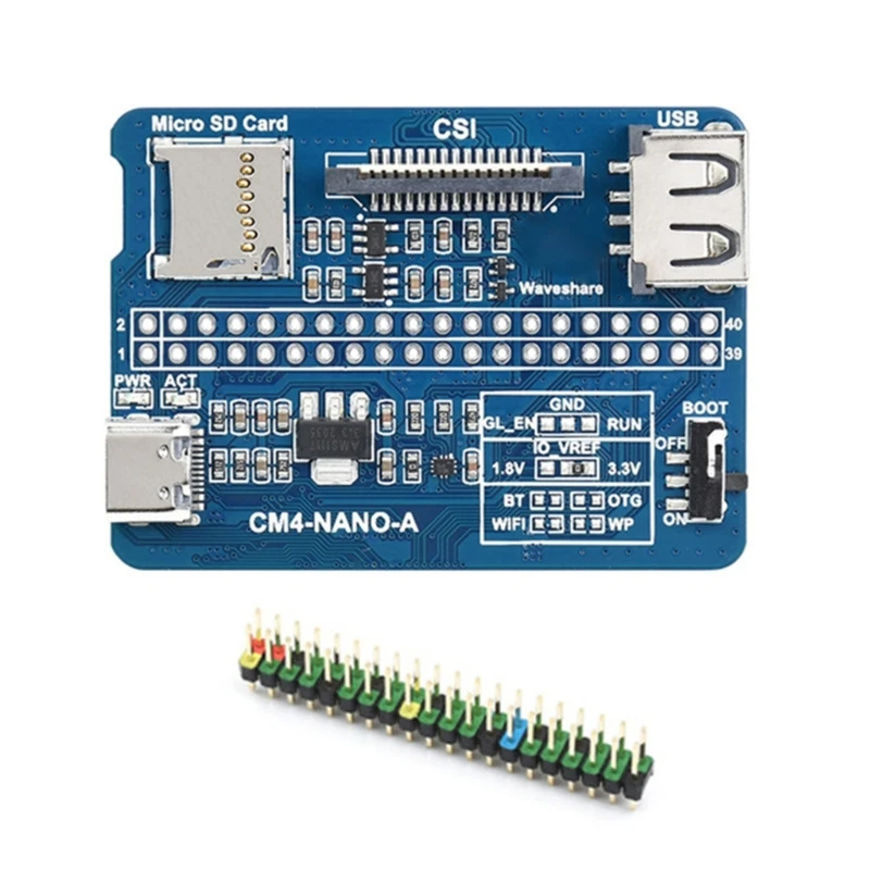 

Базовая плата для Raspberry Pi Compute Module 4 с Raspberry Pi 40PIN GPIO Standard CM4 Socket Gigabits Ethernet долговечная