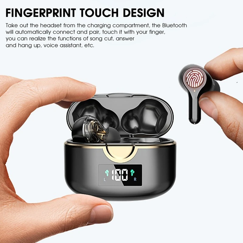 TWS-наушники T22 с активным шумоподавлением и поддержкой Bluetooth 5 1