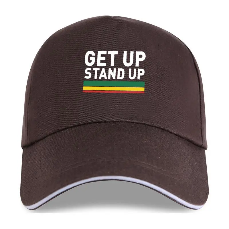 

Gorra de béisbol con estampado divertido para hombre, gorro de béisbol con estampado de Rasta Get Up, Reggae Rasta 4xl Vibration