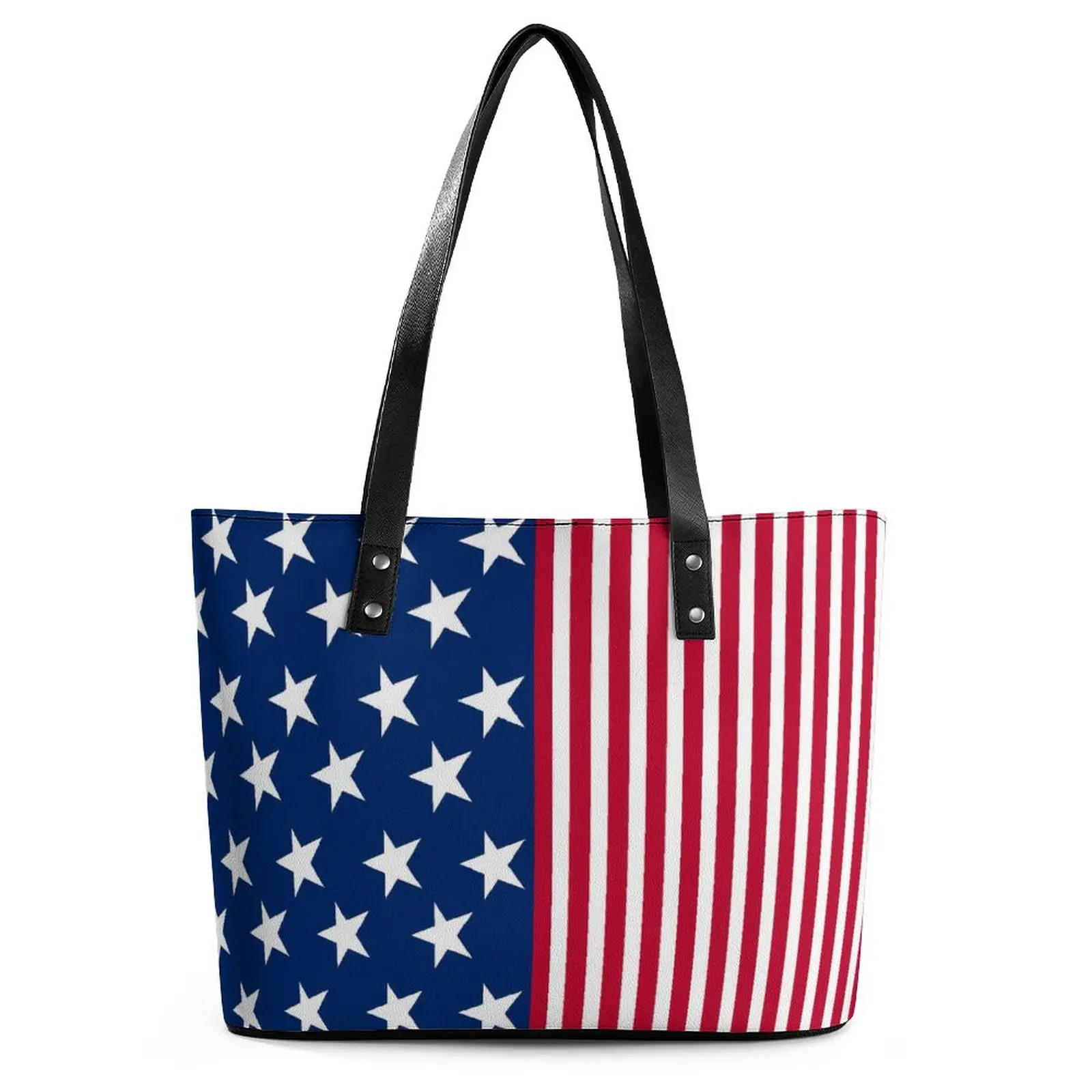 

США, женская сумка-тоут в американскую звезду и полоску, модная продуктовая сумка через плечо с застежкой-молнией, дизайнерские Ручные Сумки из искусственной кожи