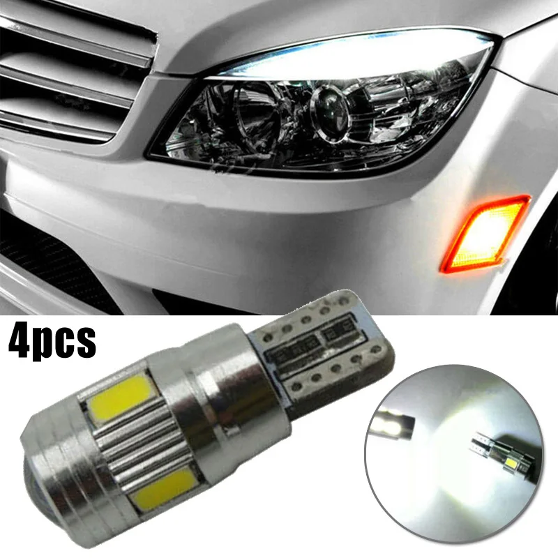 

4pcs LED Bulbs Accessories Auto Canbus Parts Set Brake Light Error Free