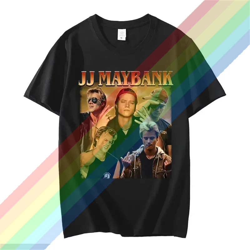 2025 Новый сериал Outer Banks 3 Футболка JJ Maybank Футболки с графическим принтом Летние
