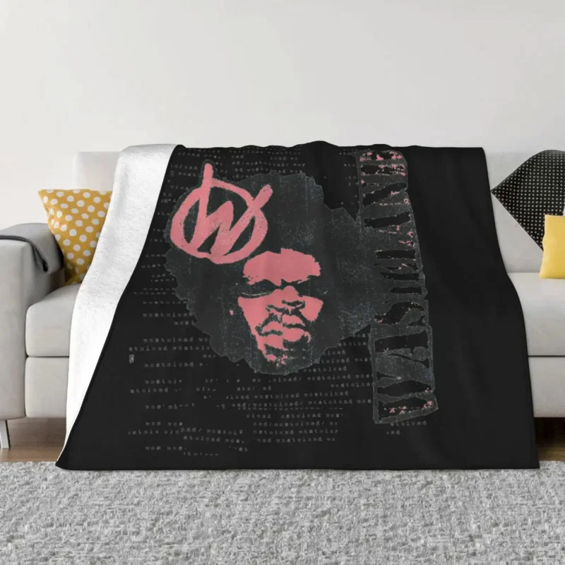 

Brent Faiyaz Singer Music Fleece Winter Portable Warm Throw Blanket For Home Bedroom Bedding Throws