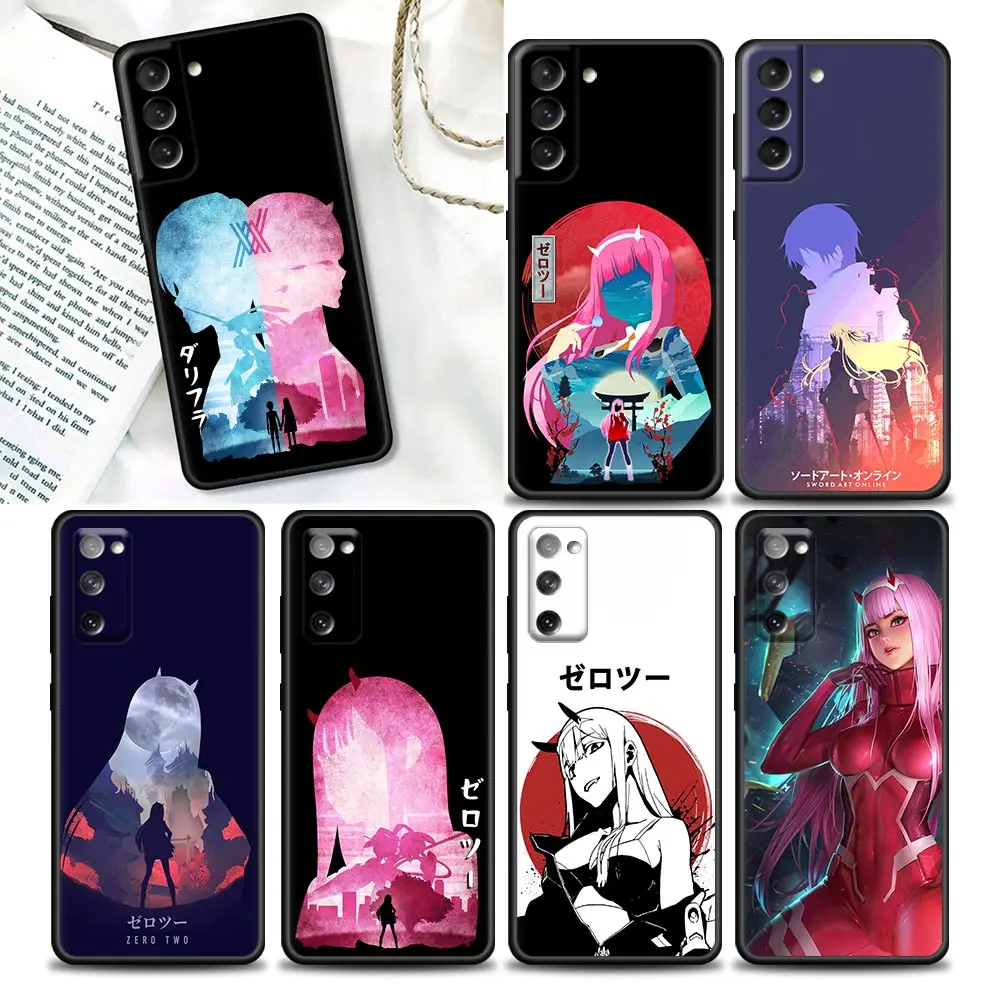 

Funda Coque Phone Case for Samsung Galaxy S22 S23 S9 S10e S21 S20 Fe Plus Ultra 5G Case Capa Anime Zero Two Darling the FranXX