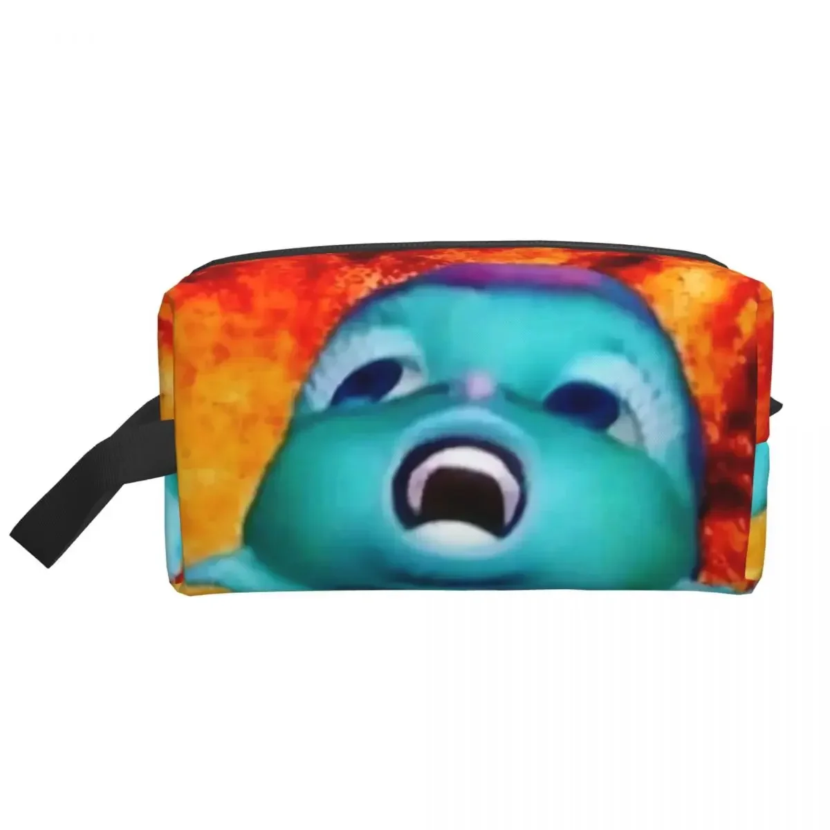 Косметичка для женщин Bisble Meme психоделическая Женская модная косметичка большой