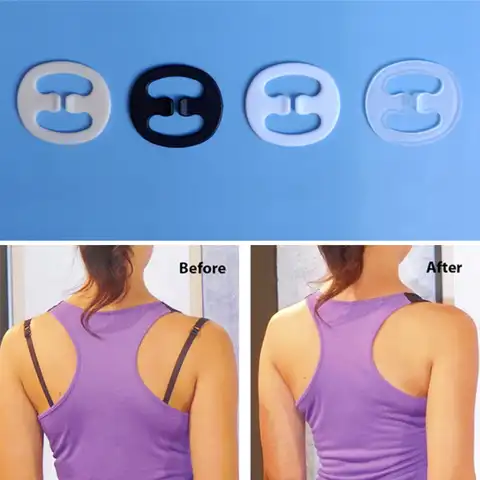 Bra Converter Bra Accessories Bra Clips Bra Invisible Buckle Non-slip Buckle Holders Underwear Back Shoulder Strap