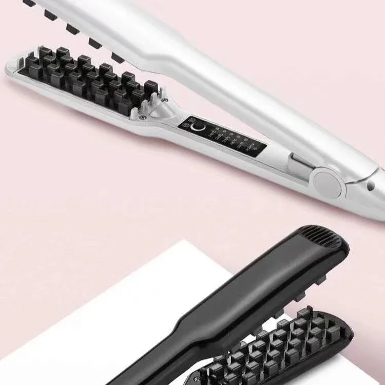 

Щипцы для волос 3D в сетку, профессиональный керамический гофрированный плойка, плойка, шина для волос, Перманентная завивка, 5 температур