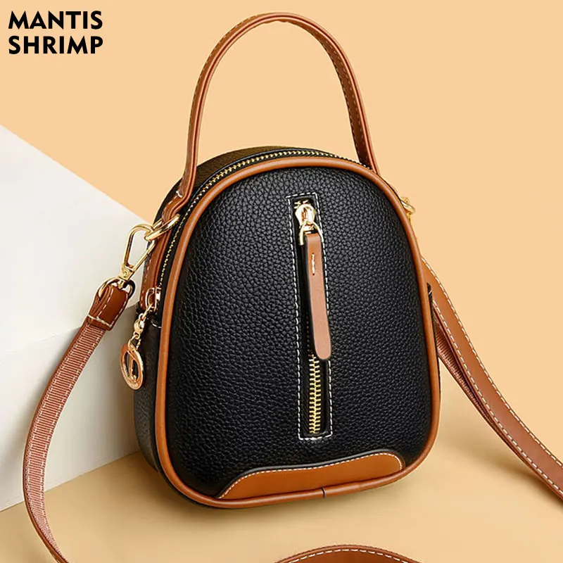 

Women Bag Simple Messenger Bag High Quality Fashion Mobile Phone Bag PU Leather Female Shoulder Handbag Classic Brand Crossbody