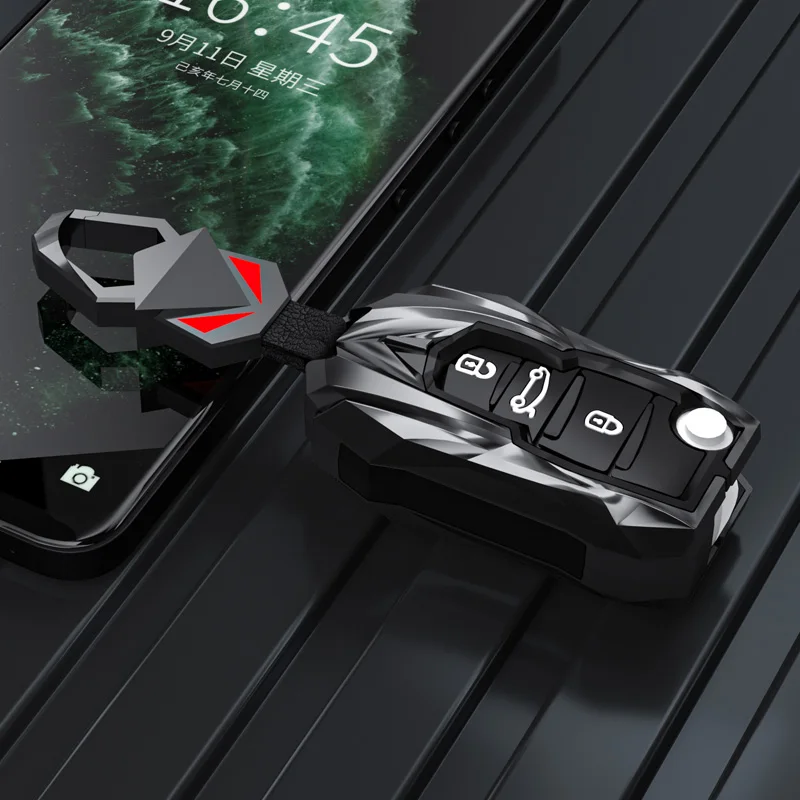 

3 Button All inclusive Car Key Case Cover For Peugeot 107 308sw 407 208 508 408 2018 for Citroen C4 CACTUS C5 C4L Accessories