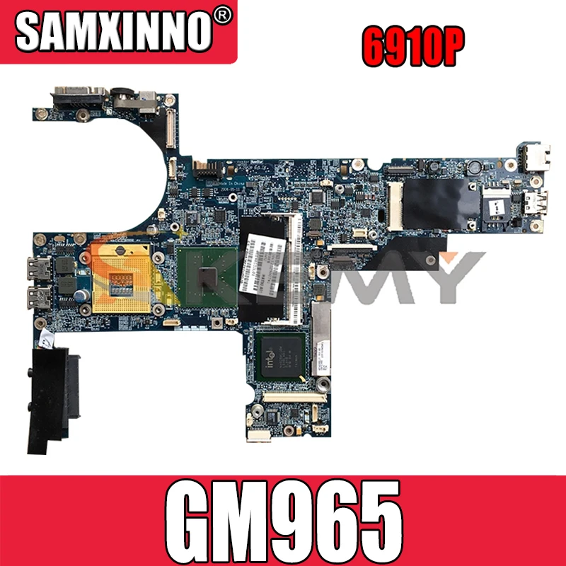 

446402-001 446402-501 Laptop motherboard For HP Elitebook 6910P Notebook Mainboard LA-3261P GM965