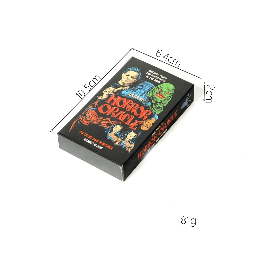 1 шт. классические открытки с изображением ужасов и ораклов которые открывают