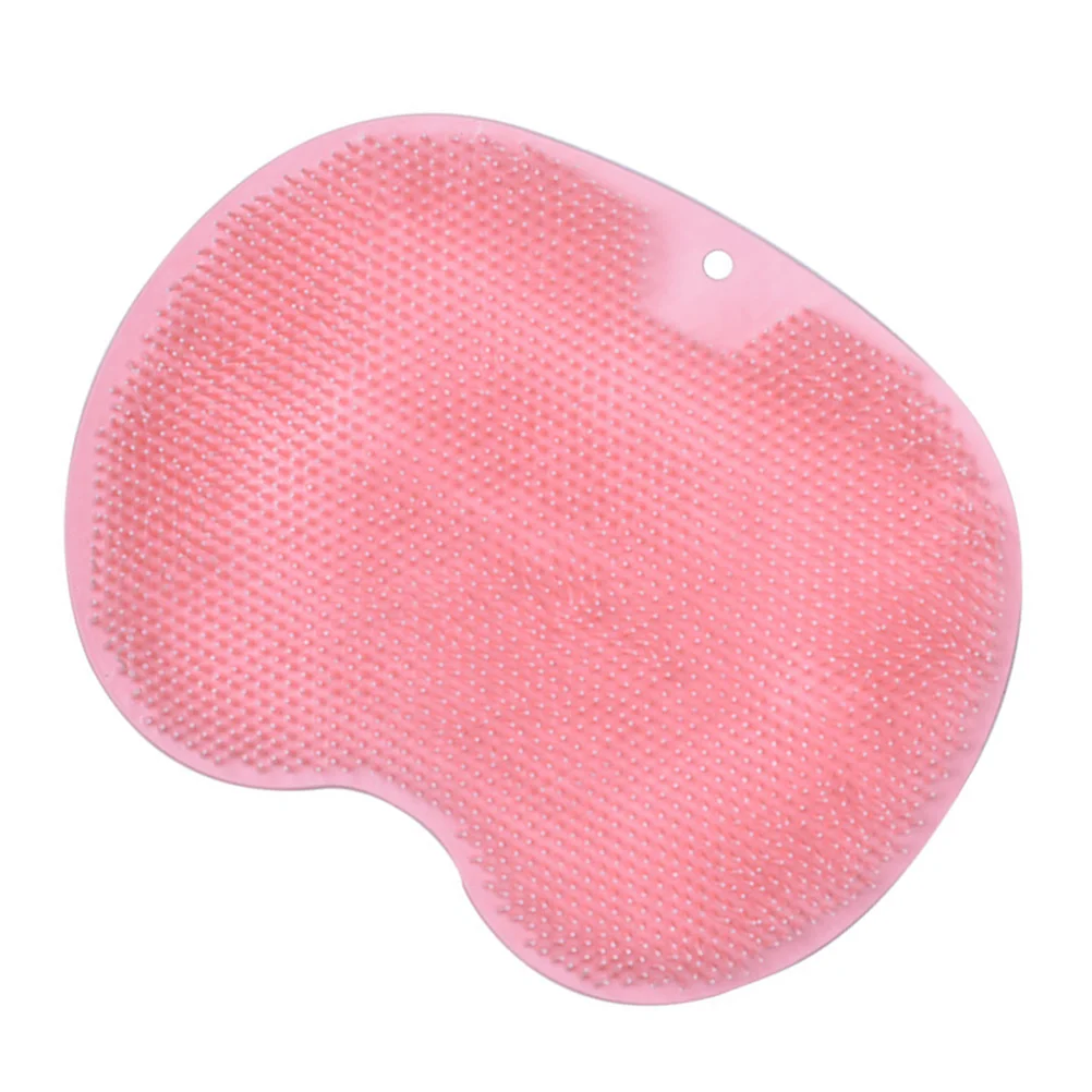 

1 Pc Back Bathing Bathroom Rubbing Back Brush Foot Non-slip Brush )