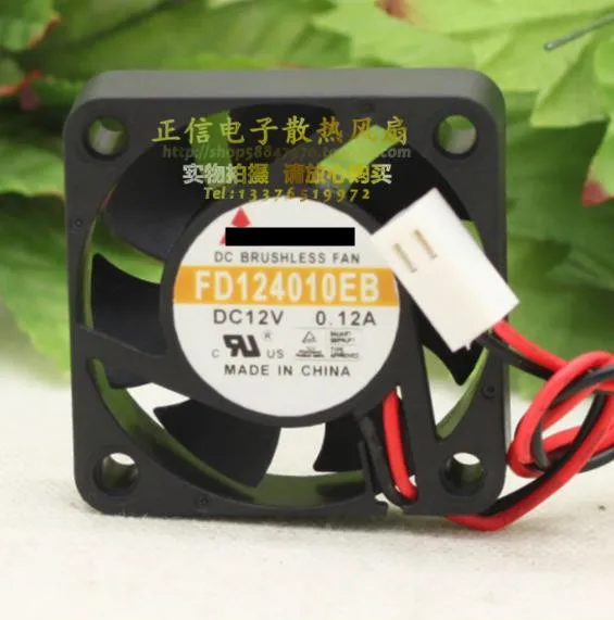 Новый оригинальный FD124010EB 4010 0.12A 12V серверный трехстрочный охлаждающий вентилятор