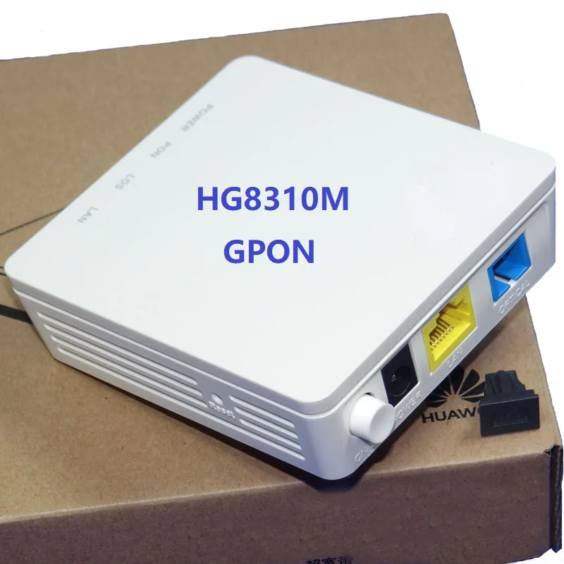 

100% новый модем HG8310M GPON FTTH ONU ONT 1GE LAN прошивка интерфейса английский без коробки и адаптера питания