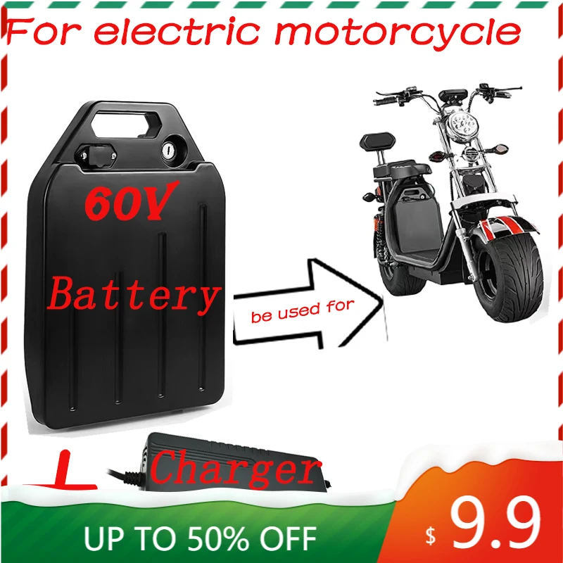 

Lto Batterij Elektrische Auto Lithium Waterdichte 18650 60V 40Ah Voor Twee Wiel Opvouwbare Citycoco Elektrische Scooter
