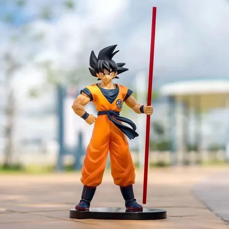 

Theater Edition Dragon Ball Handheld Stick Sun Wukong Handheld Decoration Anime Model Action Figures Free Shipping