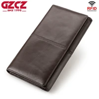 quality women men wallet rfid anti theft leather wallets for woman long zipper large ladies clutch bag female purse card holder