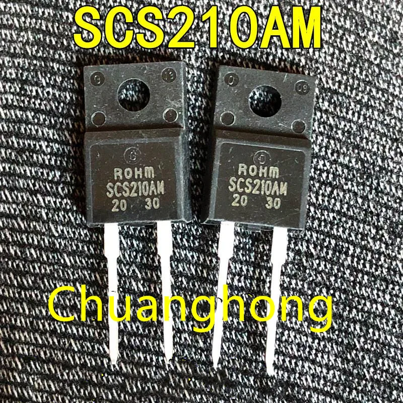 

1Pcs/Lot SCS210AM Original New Rectifier Diode TO-220F-2 10A 600V